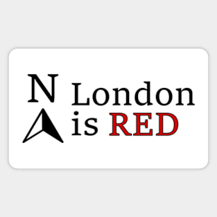 North London is red Arsenal Magnet